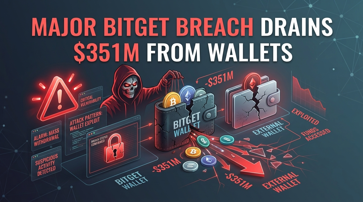 Major Bitget Hack Drains $351M from Wallets