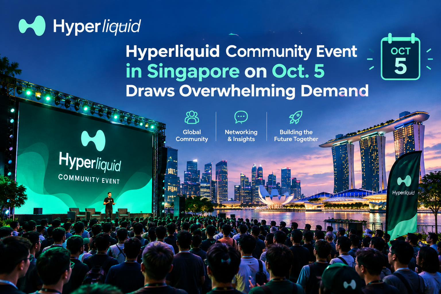 Hyperliquid Community Event in Singapore on Oct. 5 Draws Overwhelming Demand
