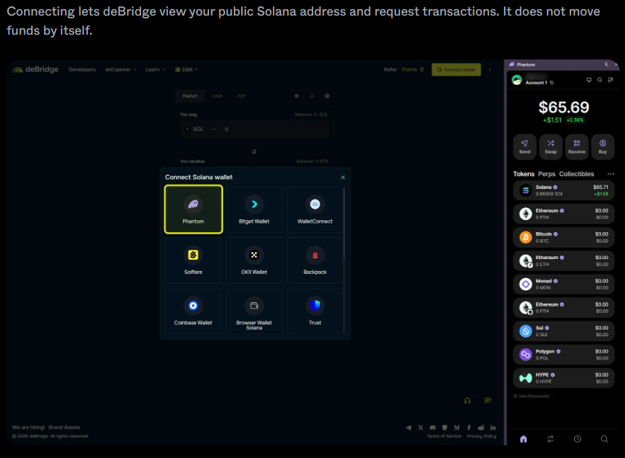 Connect your phantom wallet